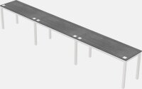 Rectangular Desk - Metal Frame