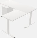 Sit-to-stand L-shaped Electric Height Adjustable Desk