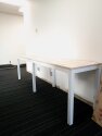 Rectangular Desk - Metal Frame