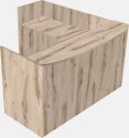 Classic L-shaped Reception Desk