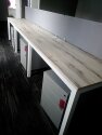 Rectangular Desk - Metal Frame