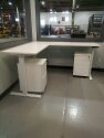Sit-to-stand L-shaped Electric Height Adjustable Desk