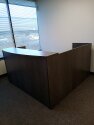 Classic L-shaped Reception Desk