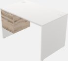 Rectangular Desk - Wooden Base