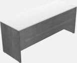 Rectangular Desk - Wooden Base