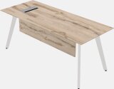 Office Desk - Solid Wood Frame