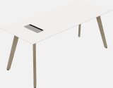 Office Desk - Solid Wood Frame