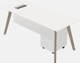 Office Desk - Solid Wood Frame