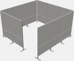 Modular walls for offices