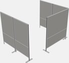 3 cubicles