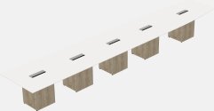 Off-wall Meeting Table
