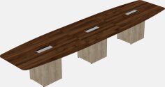 Boat-shaped Meeting Table