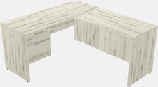 Executive wood desk