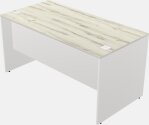 Rectangular Desk - Wooden Base