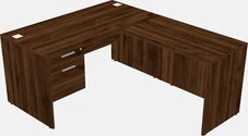 Light grey desk