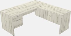 Large l shaped standing desk