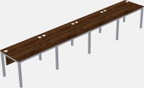 Rectangular Desk - Metal Frame
