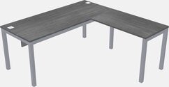 L shape desk with drawer