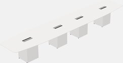 Boat-shaped Meeting Table