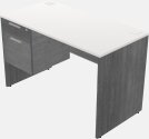 Rectangular Desk - Wooden Base