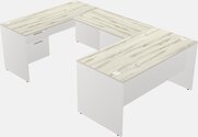 U shape office furniture