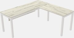 L shapped desk