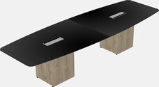 Round office meeting table