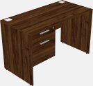 Rectangular Desk - Wooden Base
