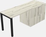 Large wooden desk