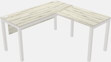 Corner desk table