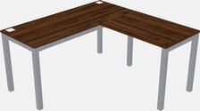 Wooden l desk