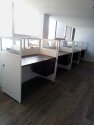 Rectangular Desk - Panel System