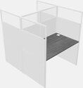 Workstation office cubicle