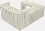 Classic U-shaped Reception Desk