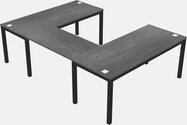 U-shaped Desk - Metal Frame