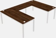 U-shaped Desk - Metal Frame