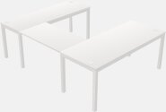 U-shaped Desk - Metal Frame