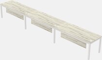 Rectangular Desk - Metal Frame