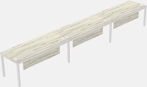 Rectangular Desk - Metal Frame