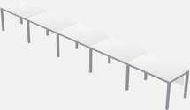Rectangular Desk - Metal Frame