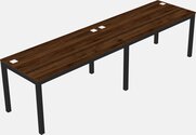Rectangular Desk - Metal Frame