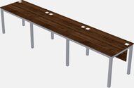 Rectangular Desk - Metal Frame