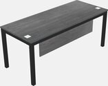 Rectangular Desk - Metal Frame