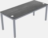 Rectangular Desk - Metal Frame