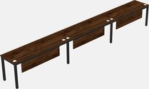 Rectangular Desk - Metal Frame