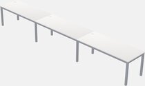 Rectangular Desk - Metal Frame