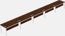 Rectangular Desk - Metal Frame