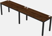 Rectangular Desk - Metal Frame