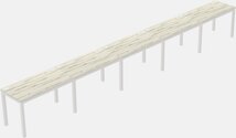 Rectangular Desk - Metal Frame