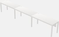 Rectangular Desk - Metal Frame